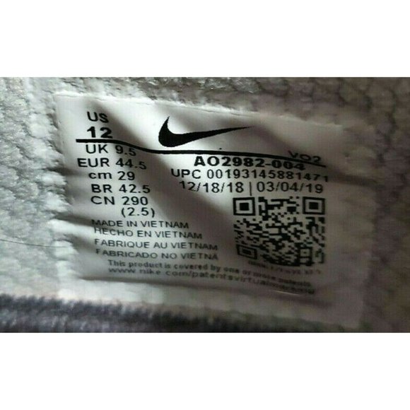 Nike Womens Metcon 5 Gray Sneakers Size 12 - Picture 6 of 7